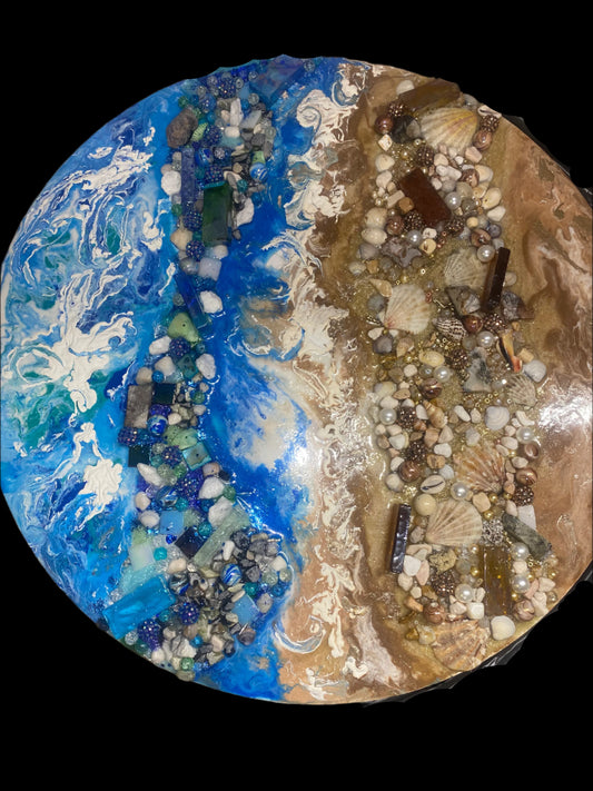 Pretty Girl Art - Ocean Series