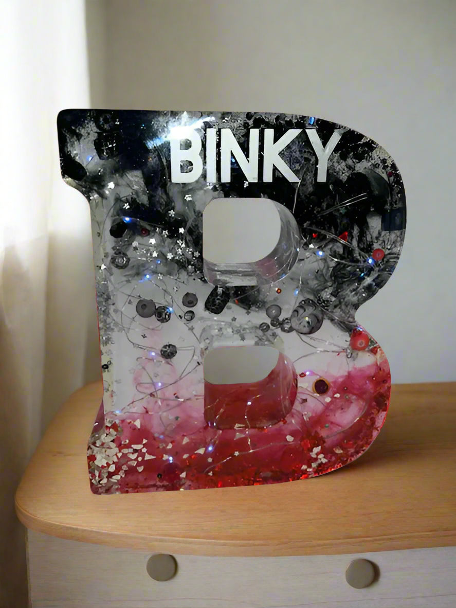 Letter B Light